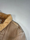 Carhartt Full Swing Armstrong Duck Canvas Jacket Faded Brown, Corduroy Collar, Quilted Lining, (XL)