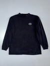 Harley Davidson Mock Neck Long Sleeve Tee Black, Size (XL/2XL)
