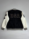 America Today | Black Varsity Letterman Jacket (M/L)