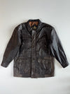 Vintage Premium Original Leather Jacket (2XL)