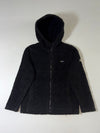National Geographic Black Sherpa Hooded Jacket (S)