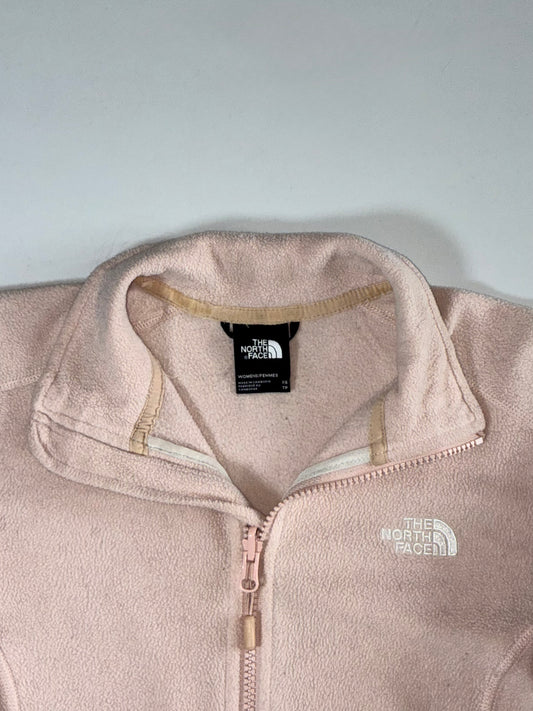 The North Face Women's Pink Full-Zip Fleece Jacket – (XS)