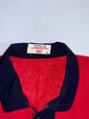 Polo “U.S. Open Polo Team” Colorblock Jacket – Red/Navy, (M)