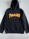 Thrasher Magazine Flame Logo Hoodie (L/XL)