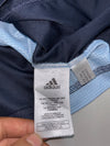 Adidas | Navy Sky Blue Mesh Panel Training Tee (2XL)