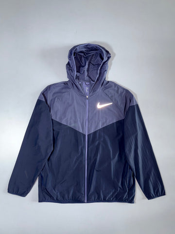 Nike Windrunner Colorblock Hooded Zip-Up Jacket – Navy/Periwinkle, Size (L/XL)