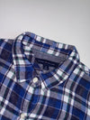 Tommy Hilfiger Plaid Flannel Shirt Blue Green (S)