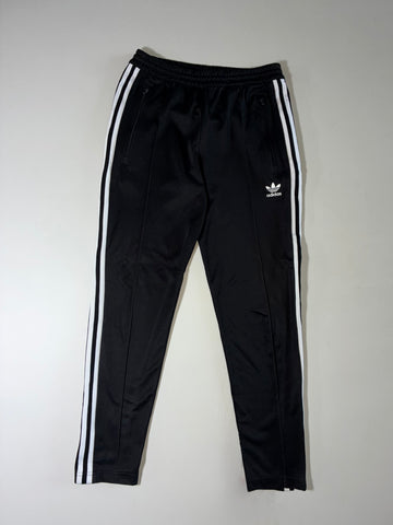 Adidas Originals Black Beckenbauer 3-Stripe Track Pants (W:38) (L:39)