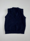 Lacoste Kids Navy V-Neck Sweater Vest – Size (XXS)
