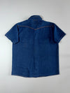 Dickies | Denim Short Sleeve Snap Shirt  (L/XL)