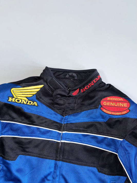 Honda HRC RR Revolution Racing Multi-Patch Mesh Armored Moto Jacket  (Paded)(M)