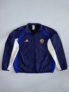 Adidas JFA Japan National Football Team Colorblock Nylon Training Windbreaker Jacket Navy (XL/2XL)