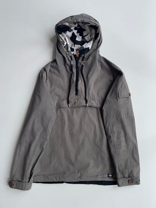 Dickies | Grey Camo-Lined Hooded Anorak(XL)