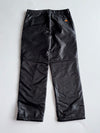 Adidas Golf Quilted Black Insulated Pants (W:31) (L:38)