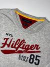 Tommy Hilfiger | Grey “NYC Hilfiger” Long-sleeve (XL)