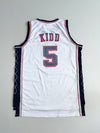 Reebok NBA New Jersey Nets Jason Kidd #5 Jersey – White (XL/2XL)