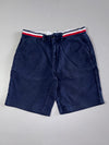 Tommy Hilfiger Flag Waistband Chino Shorts – Navy (W:32) (L:20)