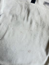 Vintage Black Yak White Polar Fleece Half Zip Pullover (L)