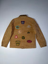 Polo Ralph Lauren Vintage Multi-Patch Canvas Expedition Chore Jacket Rare Collector’s Piece (M)
