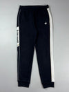Le Coq Sportif Side Stripe Black Track Jogger Pants (W:30) (L:39)