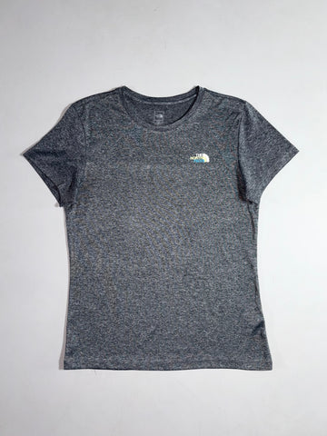 The North Face Women's Grey Heather Logo T-Shirt (XS)