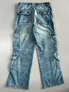 Nik Jeans Multi-Pocket Cargo Jeans (W:34 |L:42)