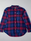 Tommy Jeans Red & Navy Plaid Flannel Shirt –(S)