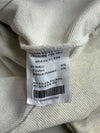 Lee Origin Fit Oatmeal Grey Full-Zip Hoodie with Embroidered Logo – (S)
