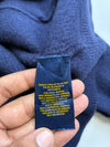 Polo Ralph Lauren Navy Waffle Knit Zip-Up Hoodie (L)