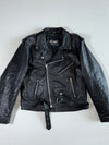Pro-Rider Vintage Real Leather Perfecto Biker Jacket (L)