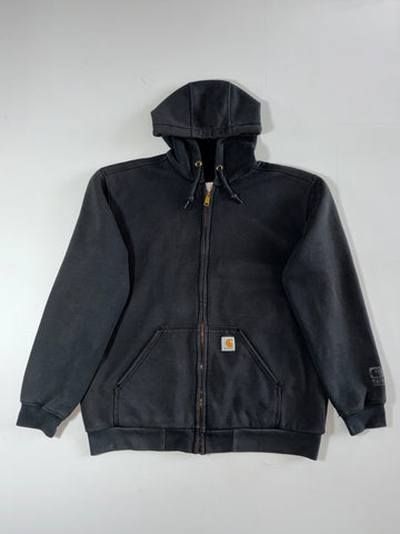 Carhartt Rain Defender Hooded Zip-Up Sweatshirt (XL)