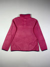 Patagonia Pink Micro D Snap-T Fleece with Allagash Patch (M)