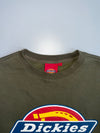 Dickies Big Logo Sweatshirt Olive Green Crewneck (M)