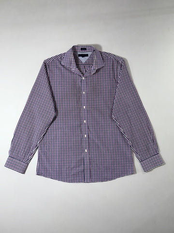 Tommy Hilfiger Purple Gingham Check Shirt (L)