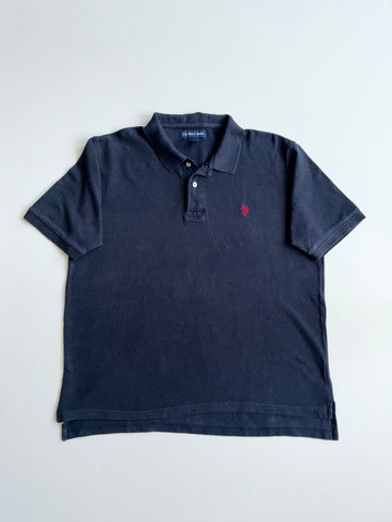 U.S. Polo Assn. Navy Piqué Polo T-Shirt – (2XL)