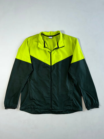 Nike Volt Chevron Colorblock Windbreaker Track Jacket (XL)