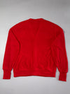 Vintage 80s IZOD Lacoste Red Cardigan – Made in USA (2XL)