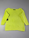 Lauren Ralph Lauren Boat Neck Knit Top – Lime Green Women’s (L)