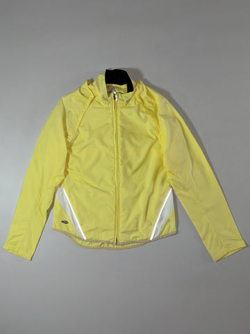 Adidas ClimaProof Yellow Windbreaker Jacket (S)