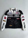 Vintage “Speed Freak 74” Motorcycle Racing Jacket (2Xl)