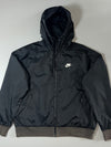 Nike Black Windrunner Hooded Jacket (XL)