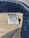 Edwin 503 Japanese Faded Whisker Wash Blue Denim Jeans (W:34) (L:39)