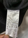 Adidas Originals Black Hoodie with White 3-Stripe Sleeves (2XL)