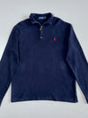 Polo Ralph Lauren | Quarter Zip Pullover | Navy Blue (XL)