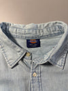 Dickies Light Wash Chambray Denim Shirt (M)