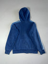 Vintage Adidas 3-Stripe Navy Zip-Up Hoodie (S)