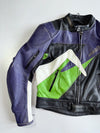 DRI Riders Genuine Leather Racing Jacket with CE Protection (M)