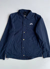 Nike SB Coach Jacket  Nike SB Snap Button & Zip up Coach Jacket Navy Blue (L)