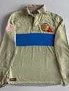 Polo Ralph Lauren | Olive & Blue Quilted Rugby (M)