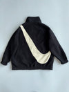Nike Reversible Big Swoosh Sherpa Fleece Jacket (XL)